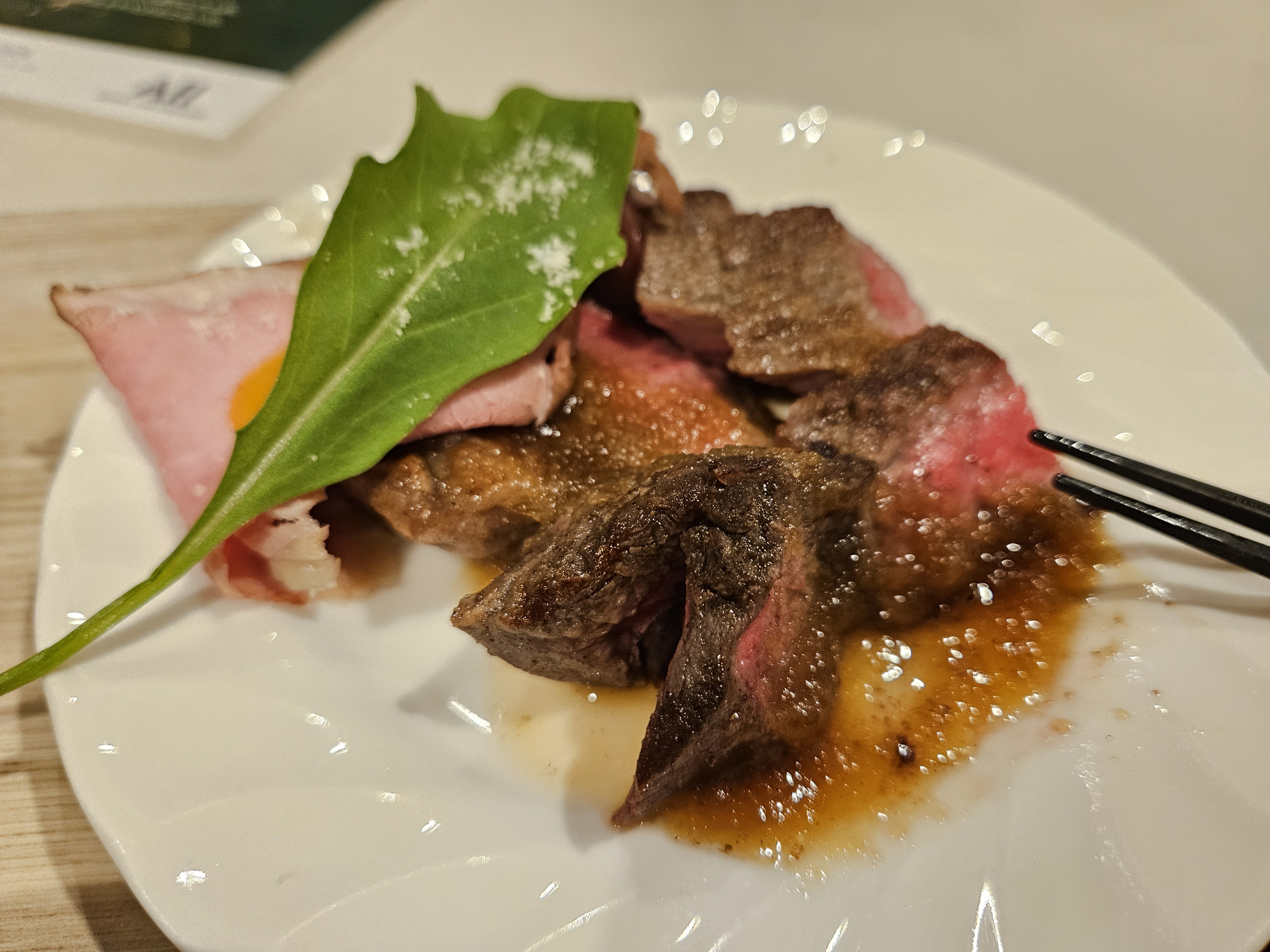 宗像牛のステーキ